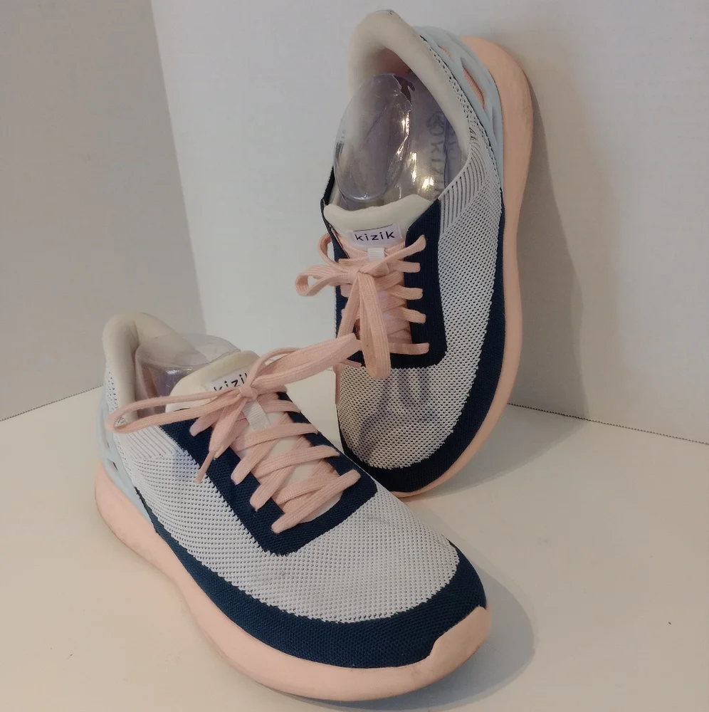 Kizik Size Womens 11W Mens 9.5W Athens Bahama Shoe Slip‎ On Sneakers